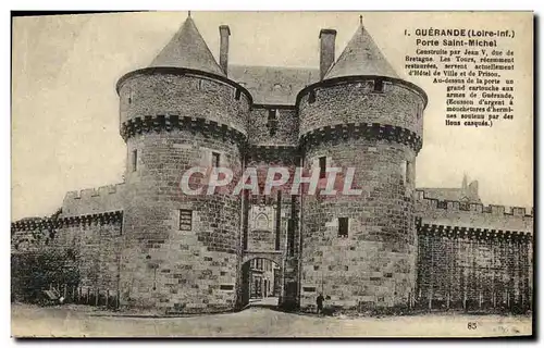 Cartes postales Guerande Porte Saint Michel