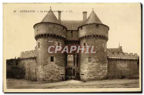 Cartes postales Guerande La Porte Saint Michel