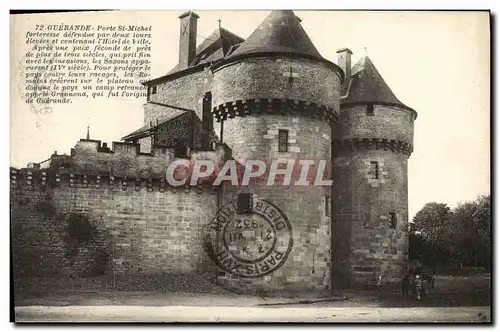 Cartes postales Guerande Porte St Michel