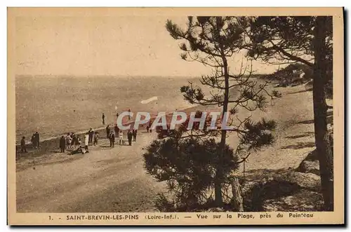 Cartes postales Saint Brevin Les Pins vue sur la Plage Pres du Pointeau