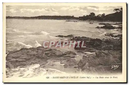 Ansichtskarte AK Saint Brevin L Ocean La Baie Sous Le Fort