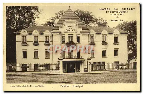 Cartes postales St Brevin L ocean Hotel du Chalet Pavillon principal