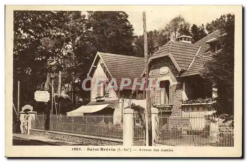 Cartes postales Saint Brevin Avenue des Acacias