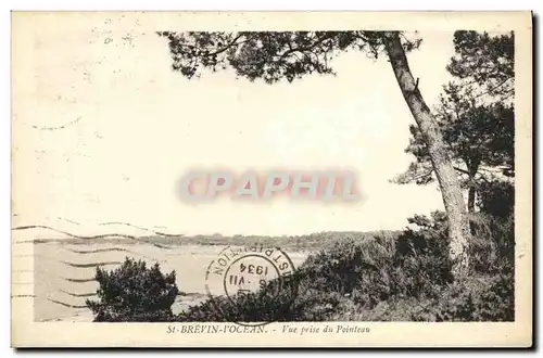 Cartes postales St Brevin l ocean Vue prise du pointeau