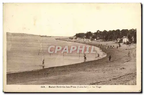 Cartes postales St Brevin Les Pins La plage