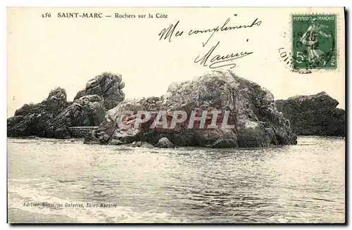 Cartes postales Saint Marc Rochers sur la cote