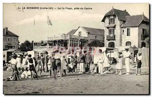 Ansichtskarte AK La Bernerie Sur la Plage pres du casino