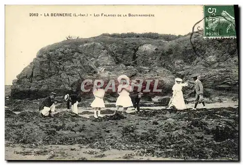 Cartes postales La Bernerie Les Falaises De La Boutinadiere