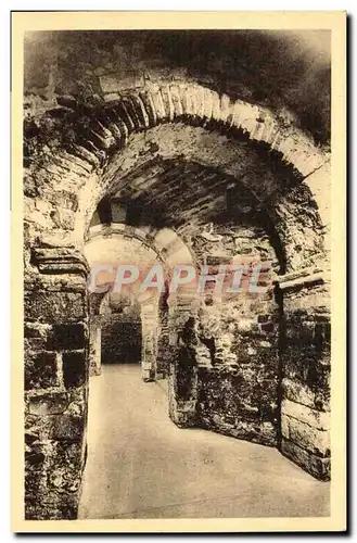 Cartes postales St Philbert de Grand Lieu Eglise abbatiale carolingienne Le deambulatoire Partie Est