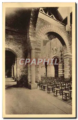 Cartes postales St Philbert de Grand Lieu Eglise abbatiale carolingienne Grande nef et bas cote vus du croisillo