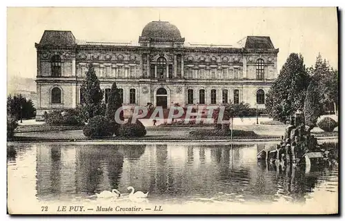 Ansichtskarte AK Le Puy Musee Crozatier Cygnes