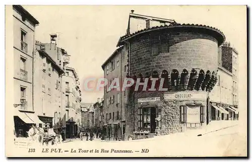 Ansichtskarte AK Le Puy La Tour et la Rue Pannessac