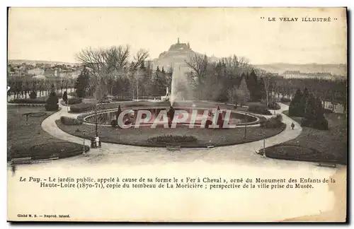 Ansichtskarte AK Le Puy Le Jardin Public