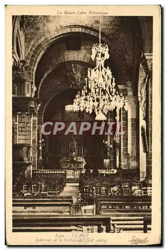 Ansichtskarte AK Le Puy Interieur de la cathedrale