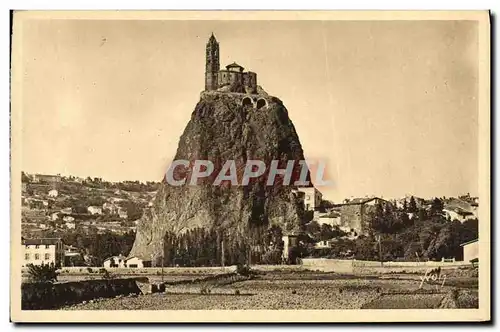 Ansichtskarte AK Le Puy La Chapelle et le Rocher