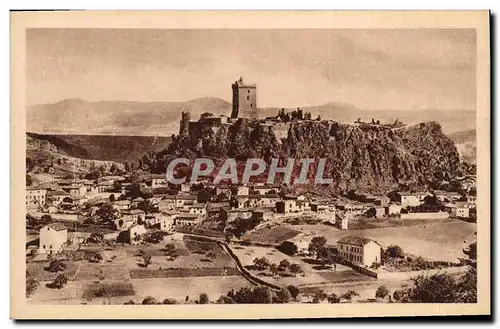 Ansichtskarte AK Env du Puy Polignac Vue generale vers les Cevennes