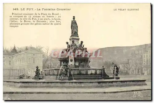 Ansichtskarte AK Le Puy La Fontaine Crozatier