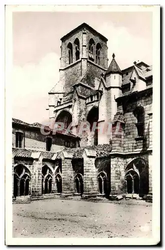 Cartes postales La Chaise Dieu Ancienne Abbaye La Tour meridionale et le cloitre