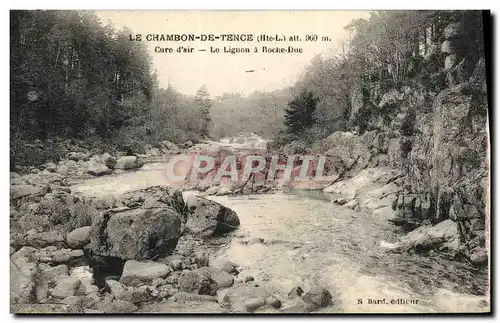 Ansichtskarte AK Le Chambon De Tence Le lignon a Roche Duc