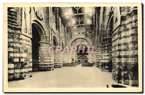 Cartes postales St Philbert de Grand Lieu Eglise abbatiale carolingienne Interieur