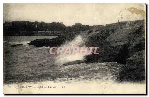 Cartes postales Gourmalon Effet de Vagues