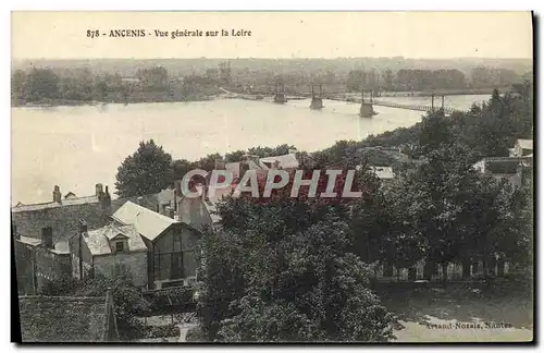 Cartes postales Vue Generale sur la Loire Ancenis