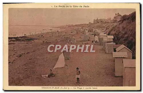 Ansichtskarte AK Tharon Plage La Plage a Maree basse