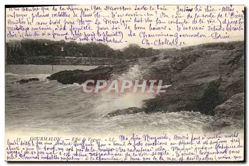 Cartes postales Gourmalon Effet de Vagues