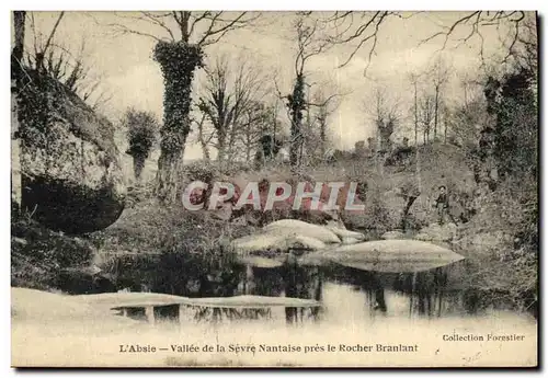 Cartes postales L Absie Vallee De la Sevre Nantaise Pres le rocher branlant