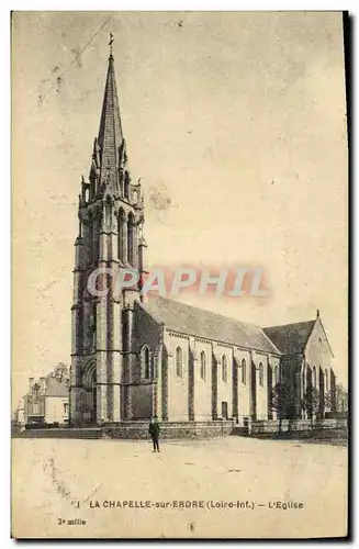 Cartes postales La Chapelle Sur Erdre L eglise