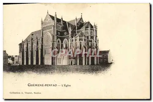 Cartes postales Guemene Penfao L Eglise