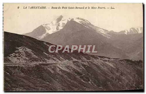 Cartes postales La Tarentaise Route du Petit Saint Bernard et le Mont Pourri