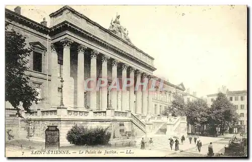 Cartes postales Saint Etienne Le Palais de Justice