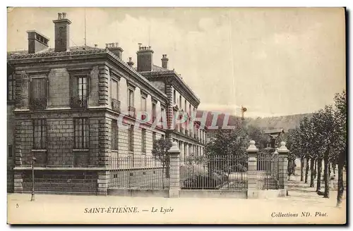 Cartes postales Saint Etienne Le Lycee