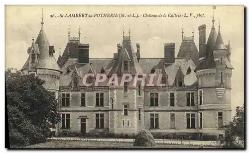 Ansichtskarte AK St Lambert la Potherie Chateau de la Coltrie