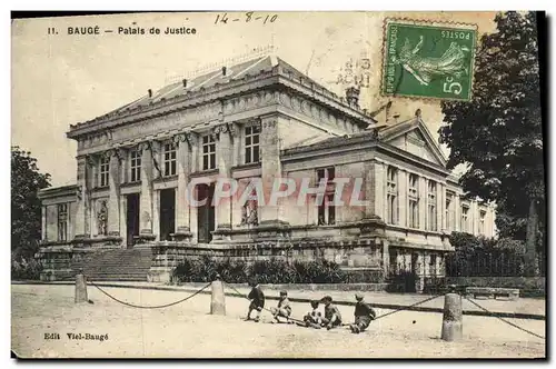 Cartes postales Bauge Palais de Justice Enfants