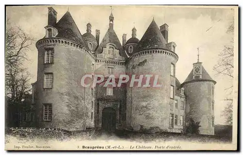 Cartes postales Beaupreau Le Chateau Porte d entree