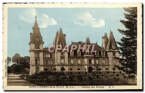 Cartes postales Saint Clement de la Place Chateau des Brosses