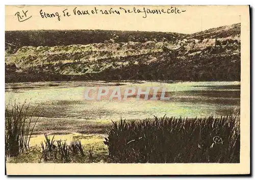 Cartes postales Etang de Vaux et Ravin de la Fausse Cote