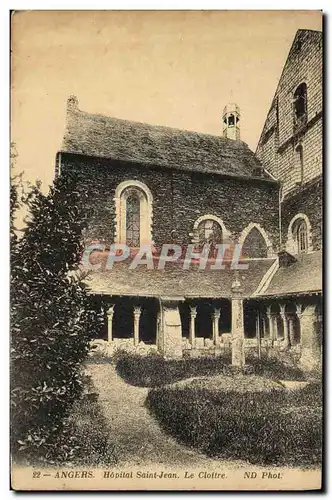 Cartes postales Angers Hopital Saint Jean Le Cloitre