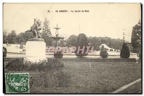 Cartes postales Angers Le Jardin Du Mail