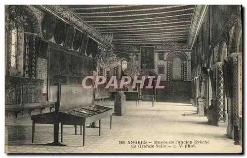 Cartes postales Angers Musee Du L Ancien Eveche La Grande Salle