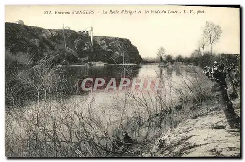 Cartes postales Environs d Angers La Roche d Erigne et les bords du Louet