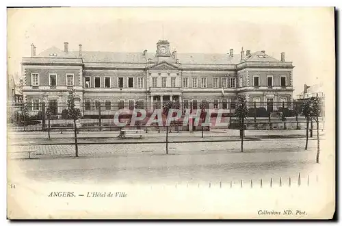 Cartes postales Angers L Hotel de Ville