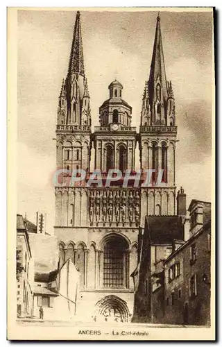 Cartes postales Angers La Cathedraie