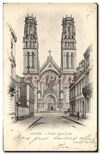 Cartes postales Angers L Eglise Saint Joseph