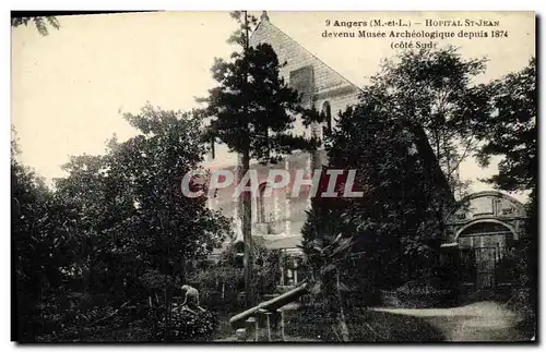 Ansichtskarte AK Angers Hopital St Jean Devenu Musee archeologique