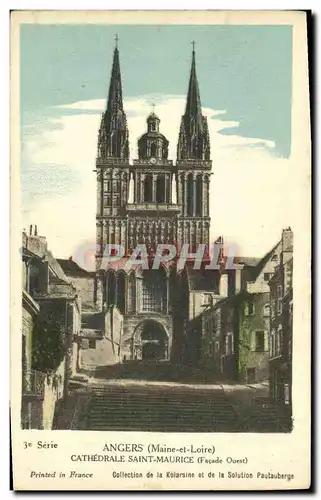 Cartes postales Angers Cathedrale Saint Maurice