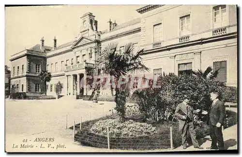 Cartes postales Angers La Mairie animee