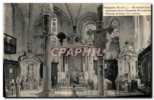 Cartes postales Angers Musee st Jean Interieur de la chapelle de l ancien Hopital St Jean